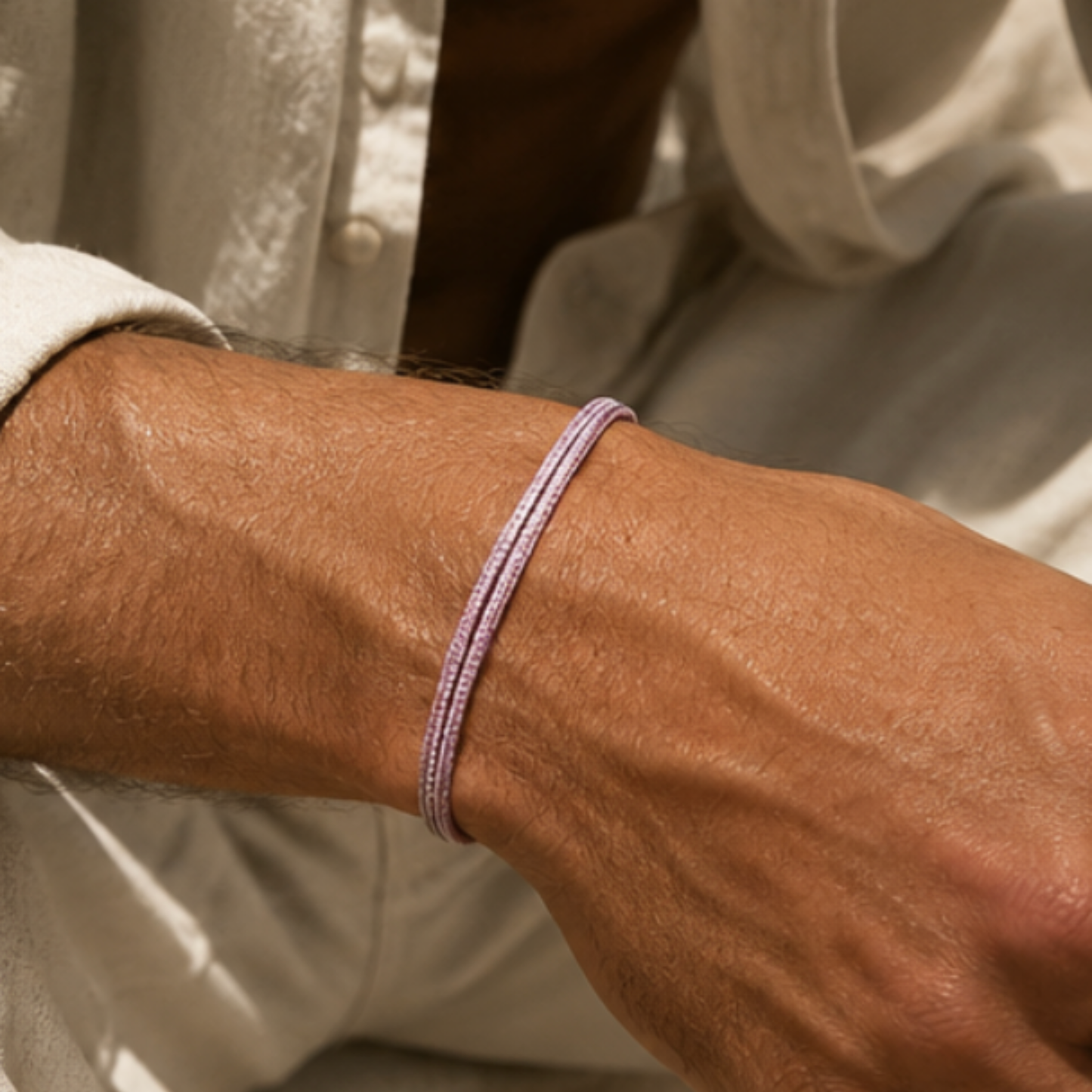 Corda Bracelet (Purple)