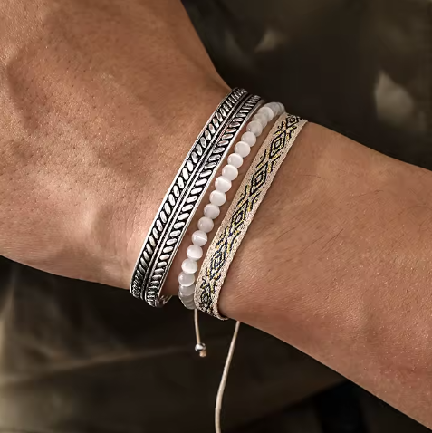 Costa Silver Bracelet