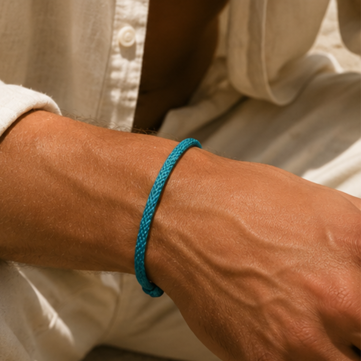 Corda Bracelet (Teal)