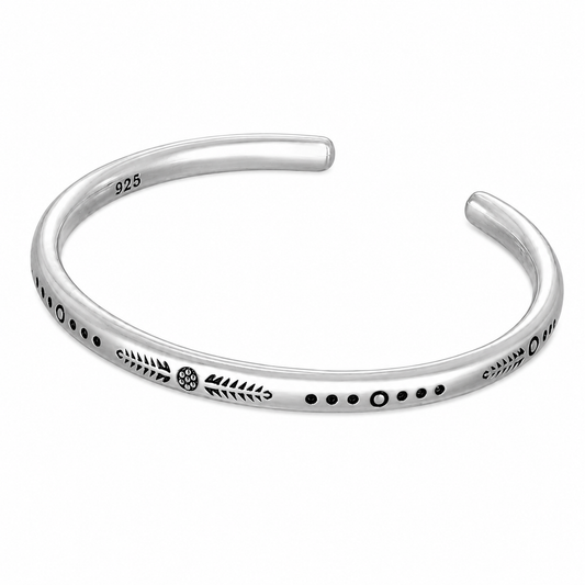 Marisol Silver Bracelet | Men's Minimalist Silver Bracelet | Solbaha