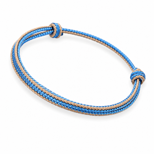 Corda Bracelet (Lake Blue)