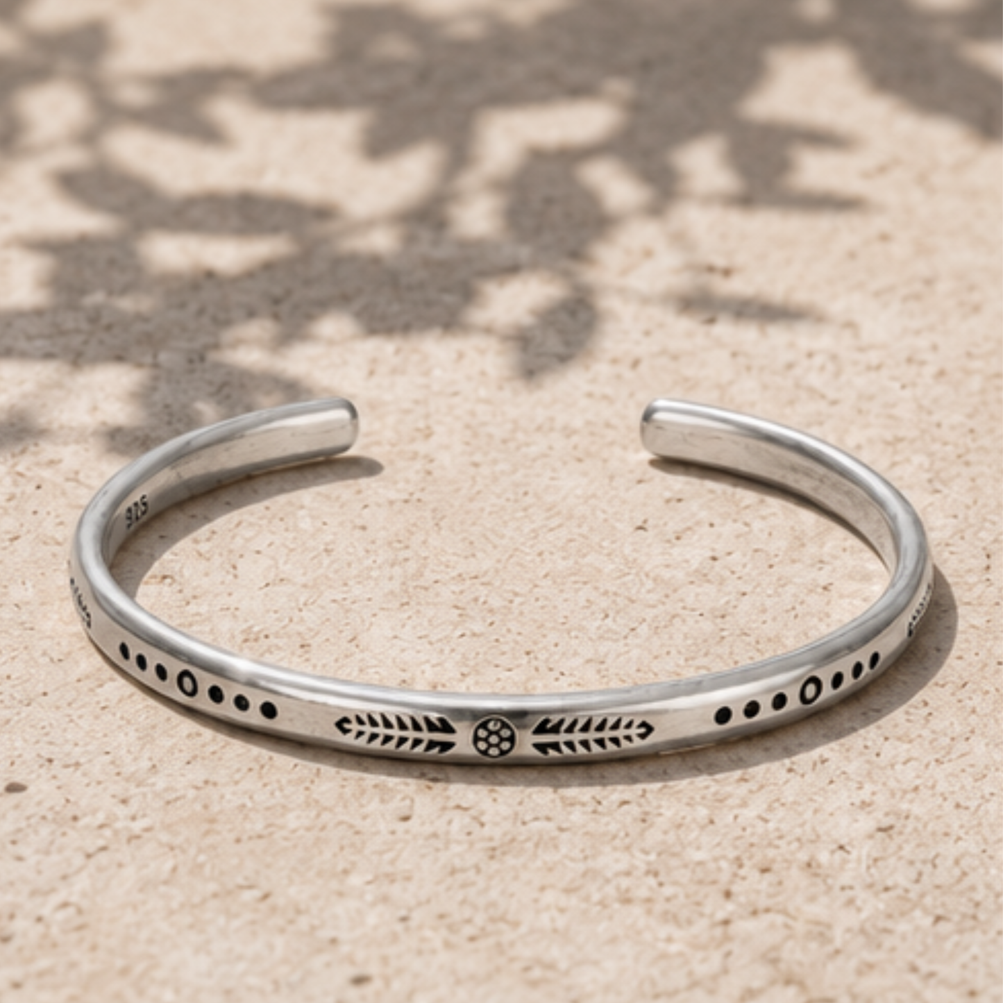 Marisol Silver Bracelet | Men's Minimalist Silver Bracelet | Solbaha