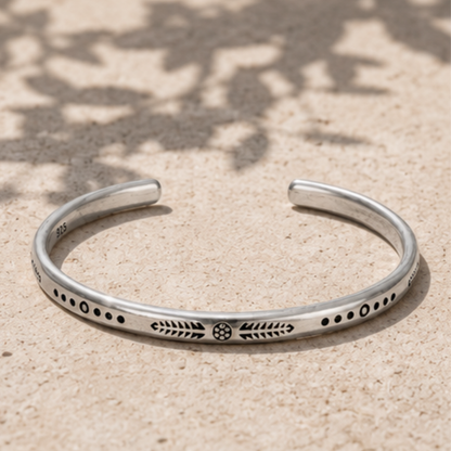 Marisol Silver Bracelet | Men's Minimalist Silver Bracelet | Solbaha