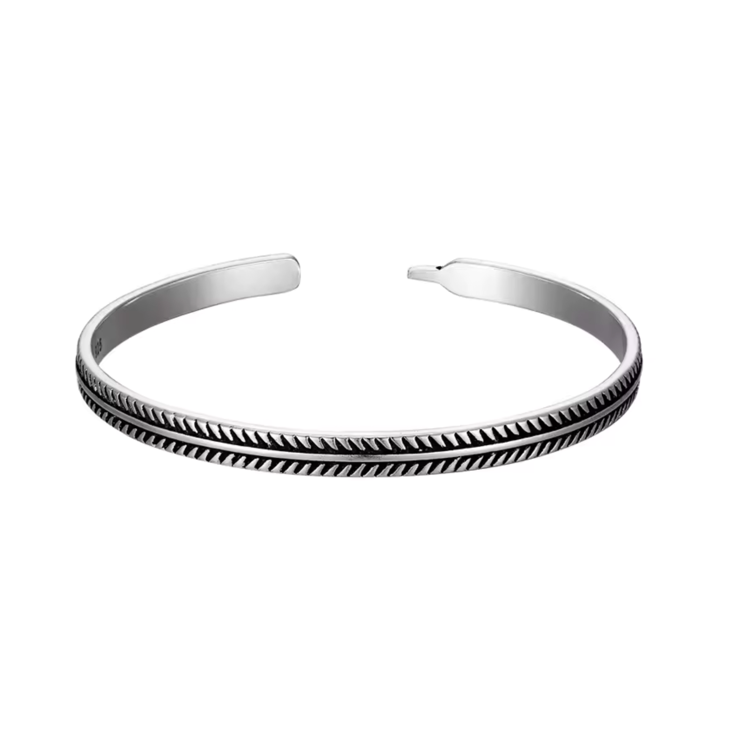 Calida Silver Bracelet | Men's Minimalist Silver Bracelet | Solbaha