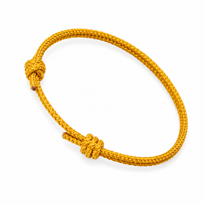 Corda Bracelet (Dark Yellow)