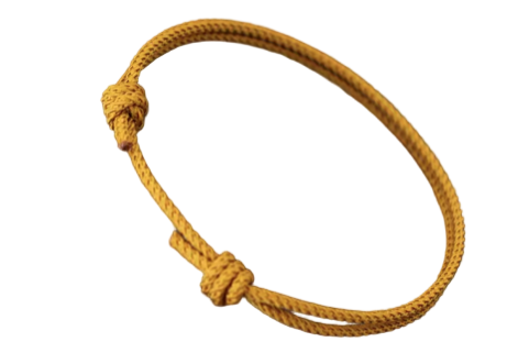 Corda Bracelet (Dark Yellow)