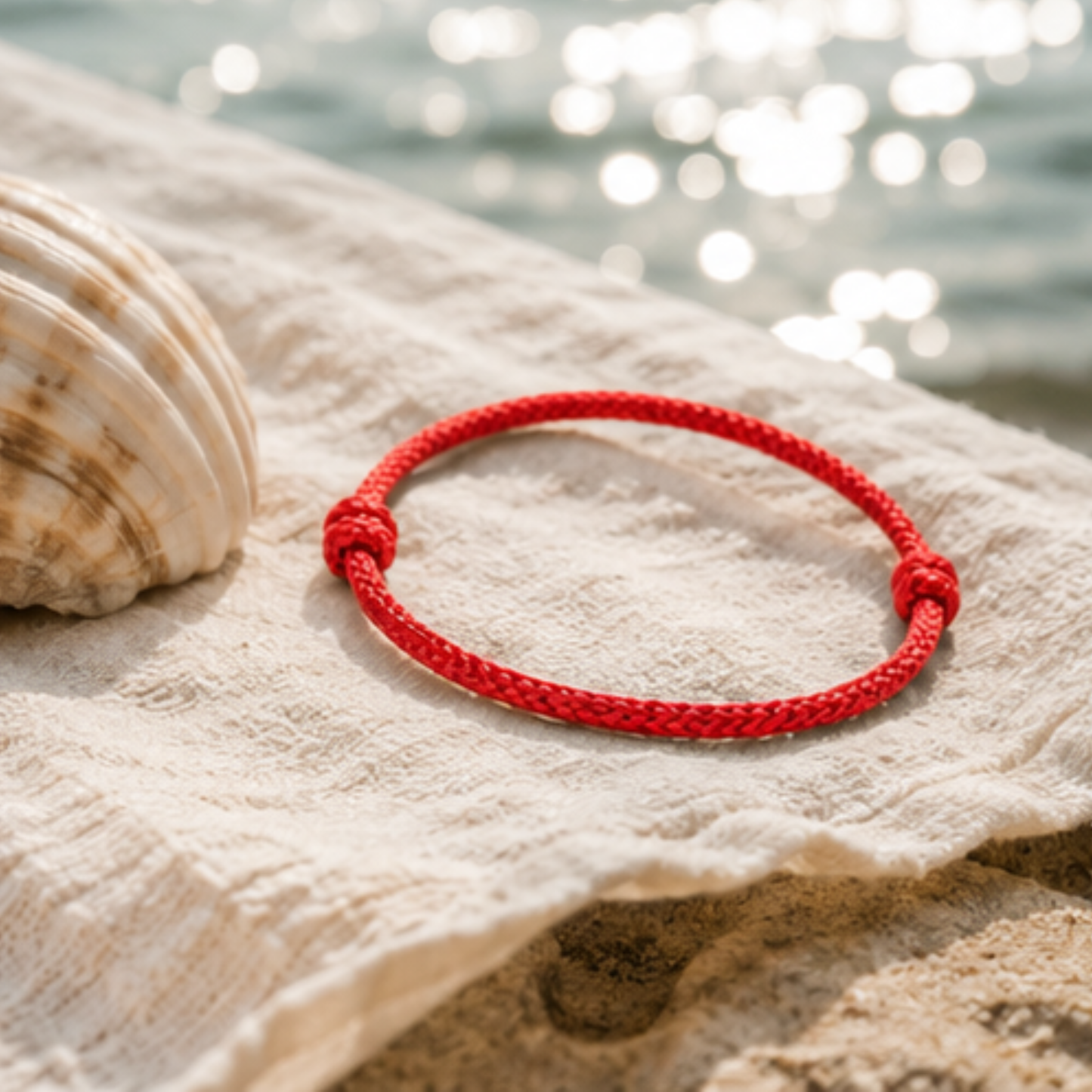 Corda Bracelet (Red)