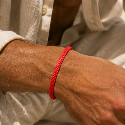 Corda Bracelet (Red)