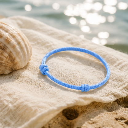 Corda Bracelet (Sea Blue)