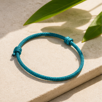 Corda Bracelet (Teal)