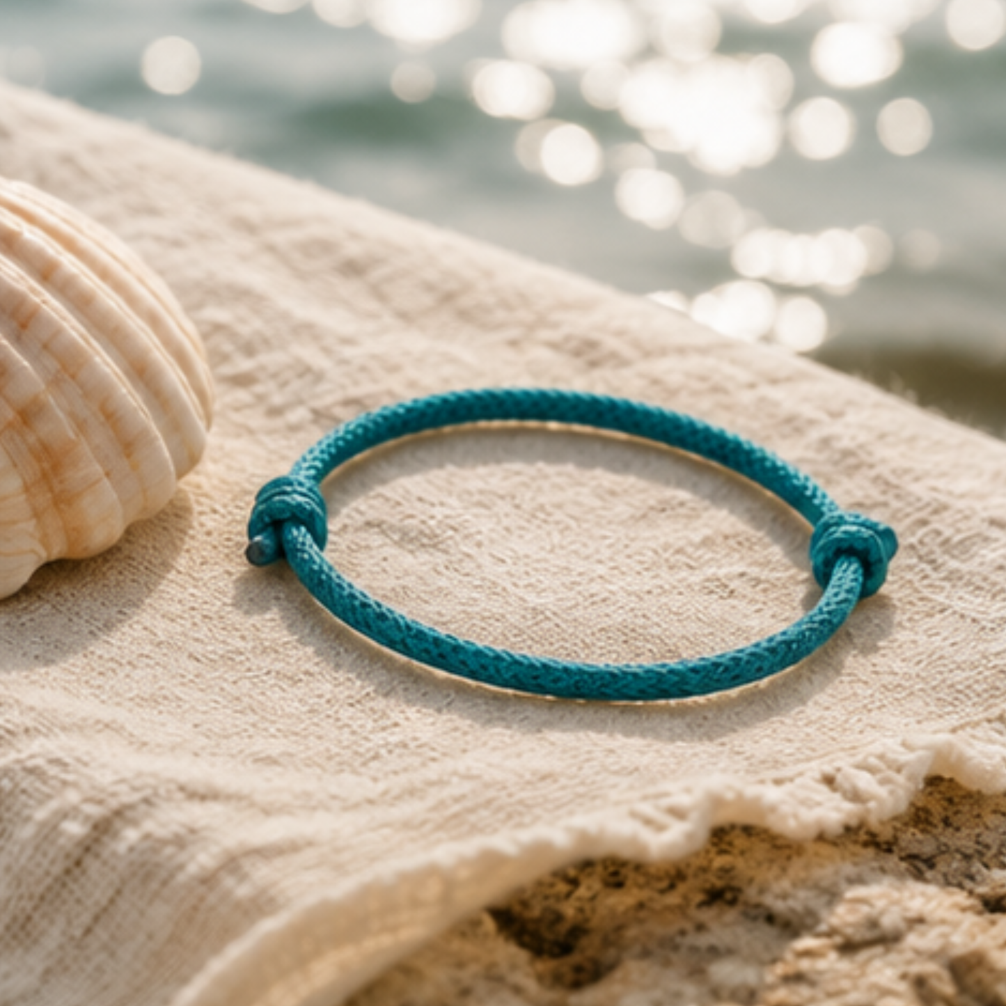 Corda Bracelet (Teal)
