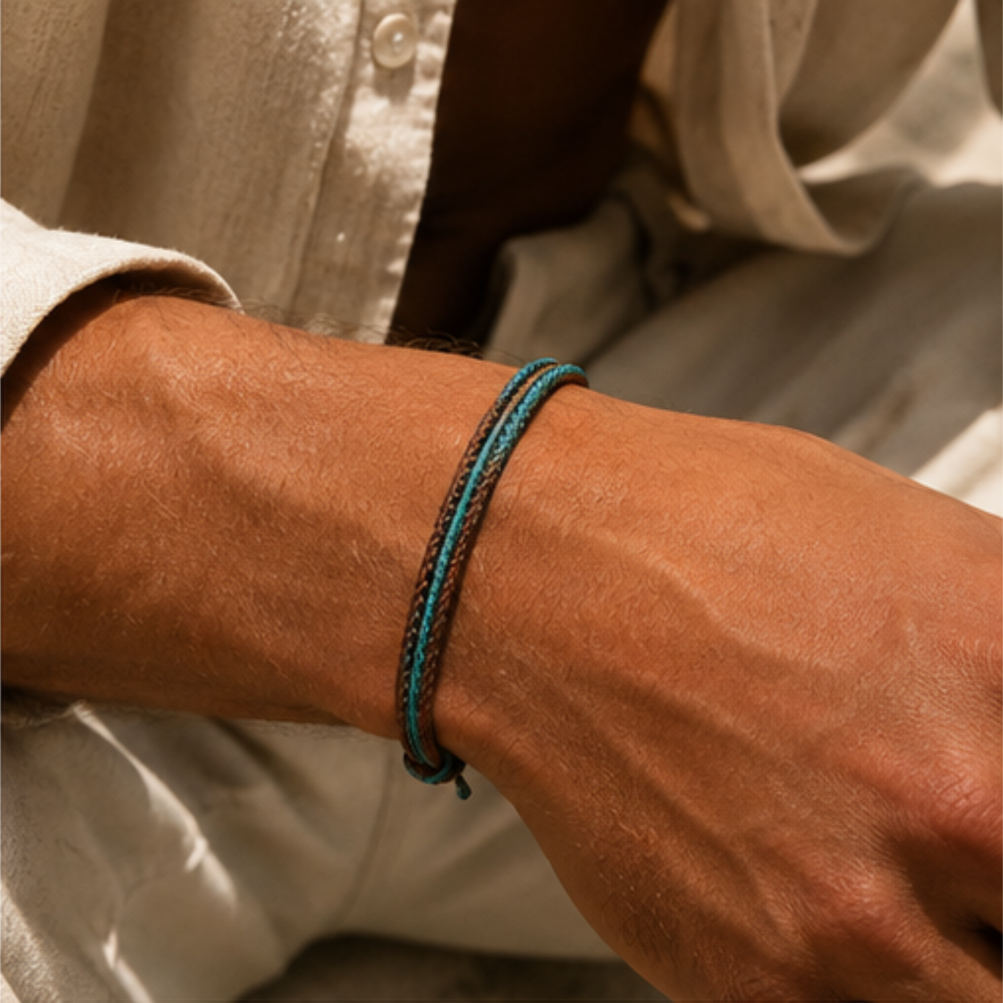 Corda Bracelet (Dark Green)