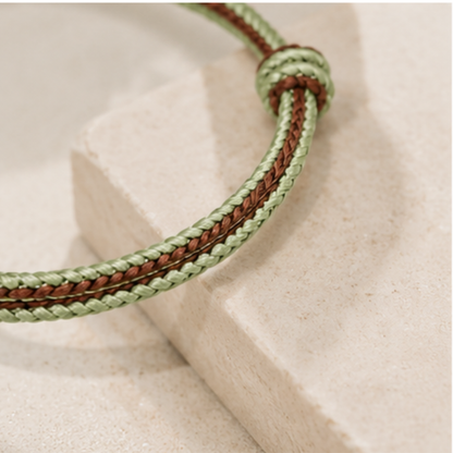 Corda Bracelet (Grass Green)