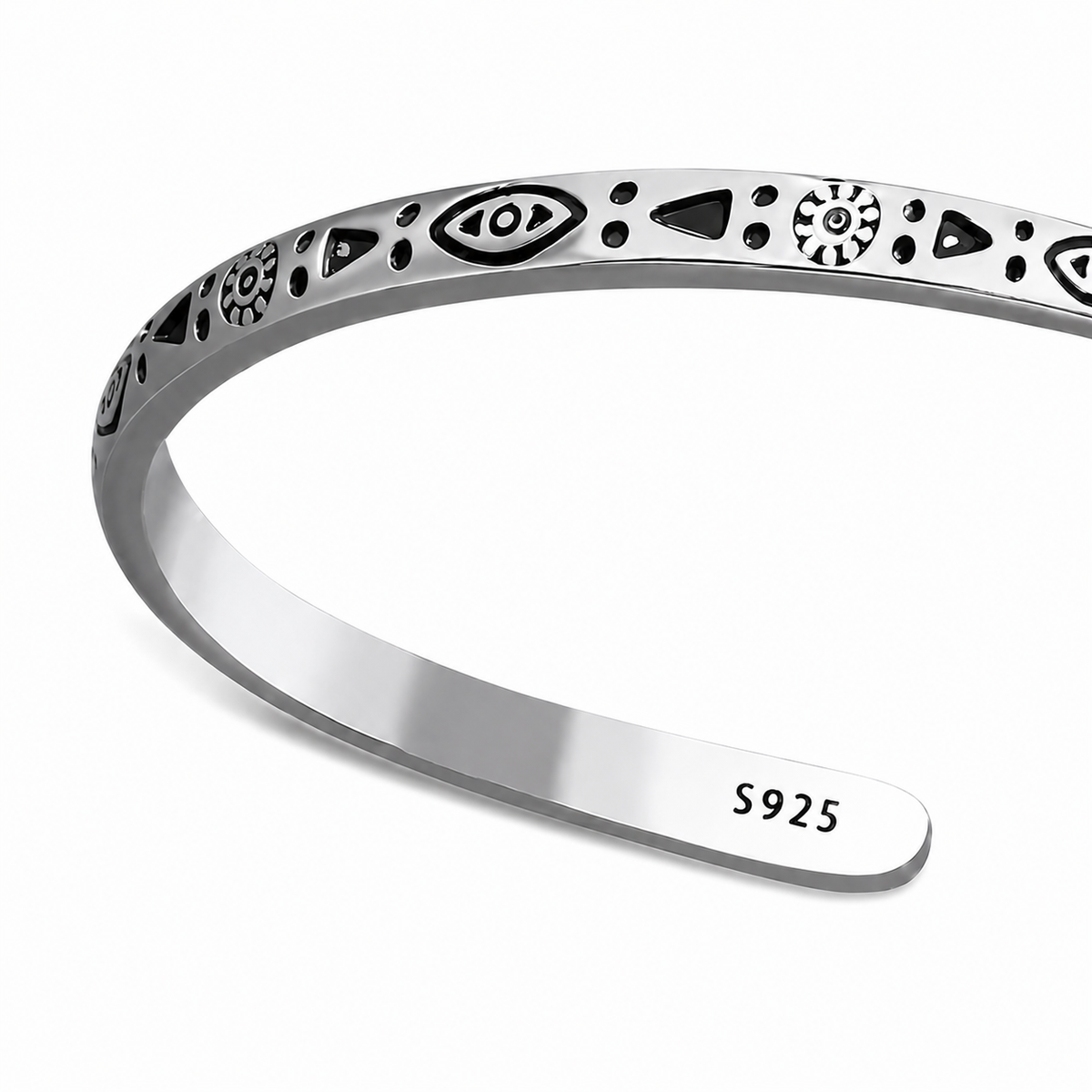 Isla Silver Bracelet | Men's Minimalist Silver Bracelet | Solbaha