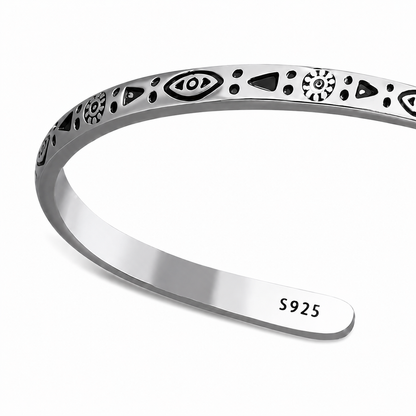 Isla Silver Bracelet | Men's Minimalist Silver Bracelet | Solbaha