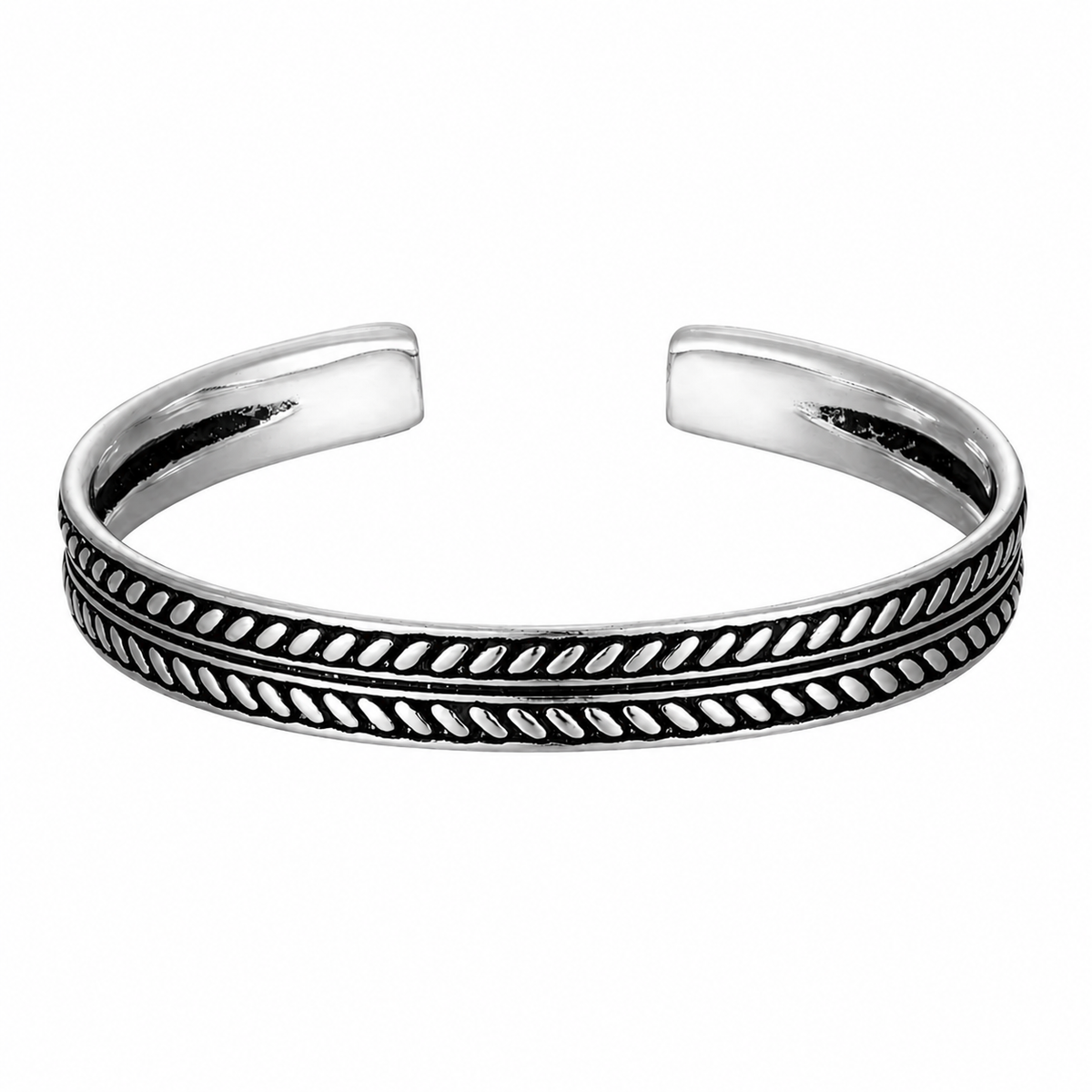 Costa Stainless Steel Bracelet | Men's Minimalist Silver Bracelet | solbaha
