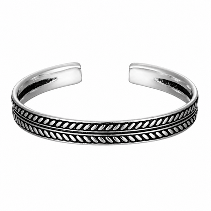 Costa Stainless Steel Bracelet | Men's Minimalist Silver Bracelet | solbaha