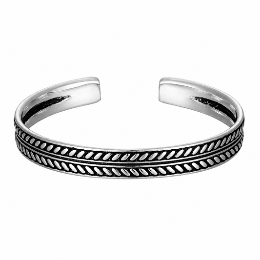 Costa Stainless Steel Bracelet | Men's Minimalist Silver Bracelet | solbaha