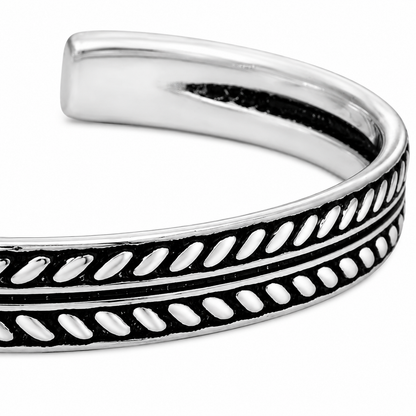 Costa Stainless Steel Bracelet | Men's Minimalist Silver Bracelet | solbaha